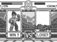 une photo d'Ã©cran de Tekken Card Challenge sur Bandai Wonderswan